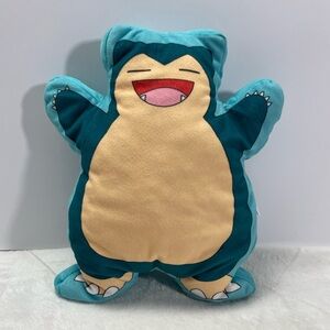 Pokemon Snorlax Official Nintendo Stuffed Pillow Plush 12.5"